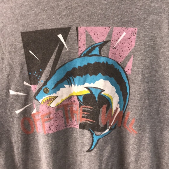 Vans off the Wall Shark T-shirt M - Picture 5 of 9